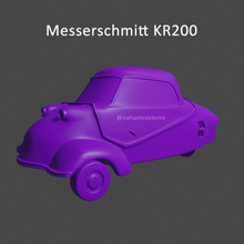 messerschmitt 200 kr microcar Accueil voiture mini petite jouet classique rétro conception modèle figure kr175 3d print model - Mito3D