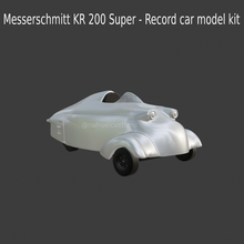 messerschmitt kr 200 Super Aufzeichnung Wagen Modell Kit Zuhause Haus kr200 Mikroauto mini Auto Spielzeugauto Spielzeug klassisch retro Design Zahl kr175 hockenheimring 3d print model - Mito3D