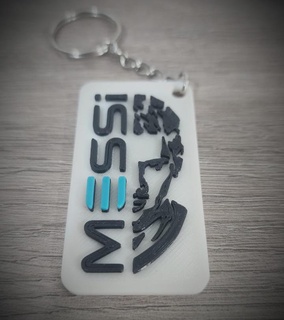 messi keychain key rings world cup lionel toy inter soccer miami football 3d print model - Mito3D