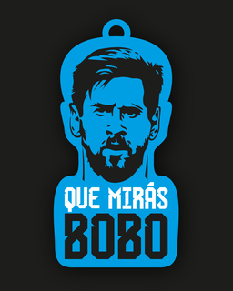 messi looking fool pacifier looks silly world cup qatar soccer bobo go anda pasha 3d print model - Mito3D