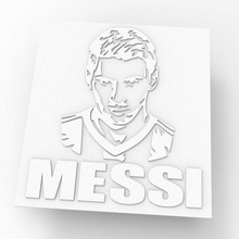 messi stl art messistl messi3d characters3d charactersstl 3d print model - Mito3D