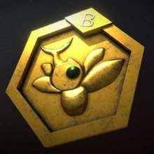 metabee medal - medalla anime medabots pla keychains 3d print model - Mito3D