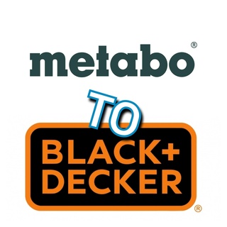 Metabo 20v Batterie schwarz Decker Maschine Adapter 3d print model - Mito3D