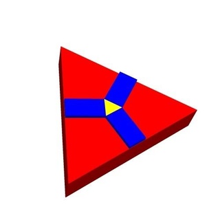 metagono grazie 3 1x3 1 geometria giocattolo stelo matematica tassellazione grafico teoria 3d print model - Mito3D