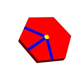 metagono 6 1x3 2 juego geometría juguete vástago matemáticas mosaico 3d print model - Mito3D