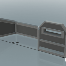 metal barrel - warhammer 40k game table ammo box 28mm miniature war hammer forgeworld barricade astra militarum imperials 3d print model - Mito3D