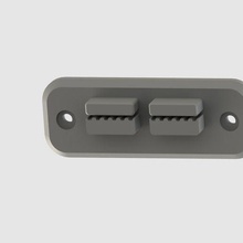 metal carriage belt holder tool reprapworld 3d printer parts 3d print model - Mito3D
