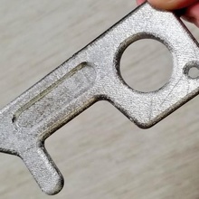 metal casting mold covid-19 disinfectable door opener home pla anneal 3d print model - Mito3D