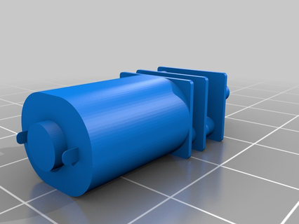 metal gear motor proxy motor electronics  3d print model - Mito3D