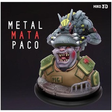 metal mata pacos - orijinal heykel 3d yazıcı modeli sanat matapacos polis savaş hayvan yıkıcı oyuncak şekil robot köpek bshm domuz saldırı asker 3d print model - Mito3D