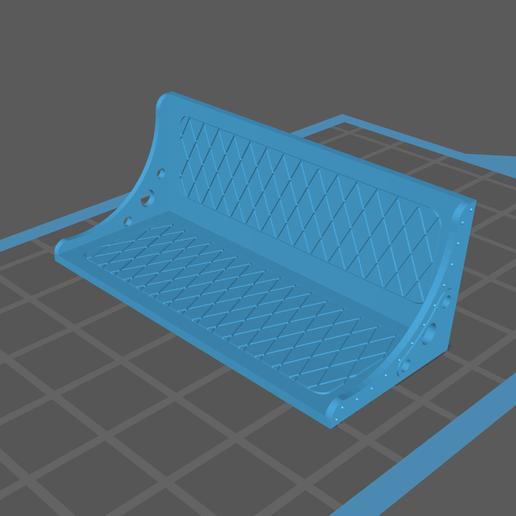 metal asiento 3D print model - Mito3D