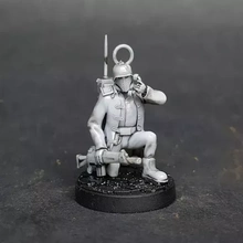 metalhead - radio operator guard imperial traitor 28mm 3d print model - Mito3D
