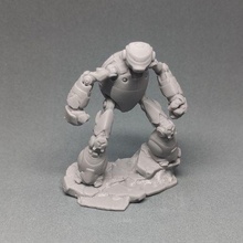 metallo 1 10 scala arte tmnt figura mutante fantastico futuristico statua scultura miniature figurine creatura bestia 3d print model - Mito3D
