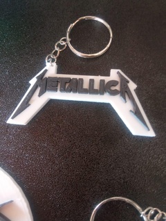 Metallica porte clés 3d print model - Mito3D