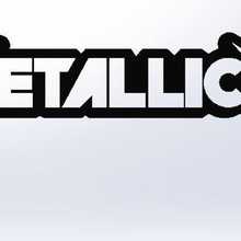 Metallica chaveiro 3d print model - Mito3D