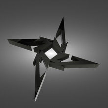 metallica star 3d print model - Mito3D