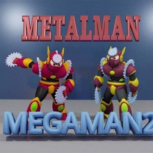 metalman megaman2 game toy accessories video games robot retrogaming nintendo switch capcom 80s 3d print model - Mito3D