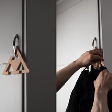 meta home clothes hanger hook gadget 3d print model - Mito3D