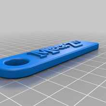 metazoo key fob keychain 3d print model - Mito3D