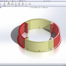 mètre Cour mesure roues outil main outils 3d print model - Mito3D