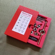 metric tap die case tool holders boxes storage toolbox 3d print model - Mito3D