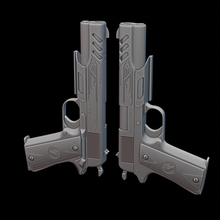 Metro esodo arte pistola arma gioco 3d print model - Mito3D