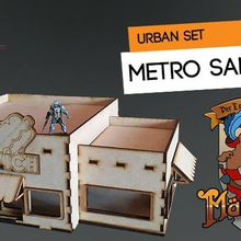 metro sandwich laser cut wargaming hobby 3d print model - Mito3D