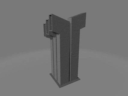 metro ventilation exhale subway prague architecture 3d print model - Mito3D