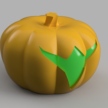 metroid crainte citrouille art Halloween d'Halloween lanterne jack 3d print model - Mito3D