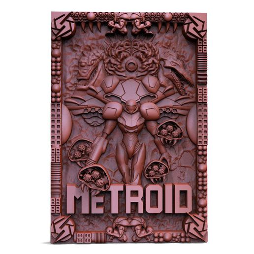 metroid Samus cnc 3D print model - Mito3D