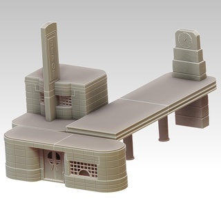 metropolis bus depot batman marvel crisis protocol terrain 3d print model - Mito3D