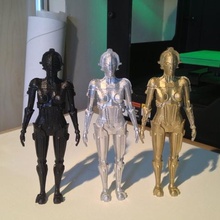 metropolis robot maria yüzük oyun android klasik kadın bilim kurgu model robotlar 3d print model - Mito3D