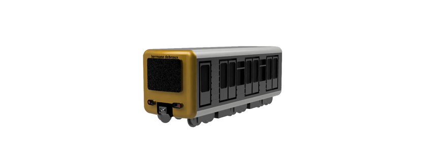 metro trem vagão 3d print model - Mito3D