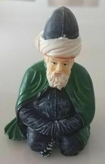 Mevlana Jalaludin Ottomane Rumi Sufi Rennen scannt Repliken 3d print model - Mito3D