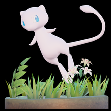 miauen Zahl Pokémon Duell Spiel Anime App Karikatur Tier Skulptur Nintendo Generation Statue 3d print model - Mito3D