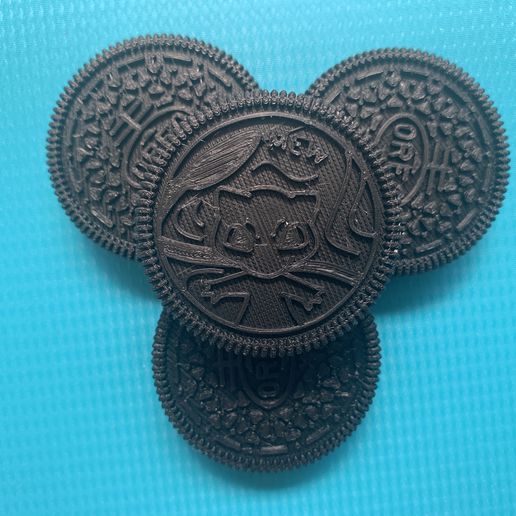 maullar oreo juego pokemon Galleta coleccionable limitado edición 3D print model - Mito3D