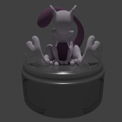 mewtwo capsula di scarico gioco pokemon pokmon porkemon jannie edli3d 3D print model - Mito3D