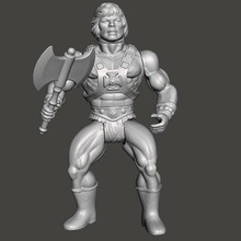 mexican bootleg he-man vintage action figure 3d print model - Mito3D