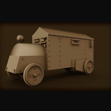 mexican revolution armored car various armoured 3d print model - Mito3D