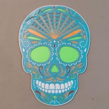mexican skull sugar v2 art day death dead halloween skulls 3d print model - Mito3D