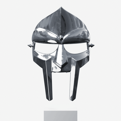mf untergang maske mfdoom rap hiphop gladiator hype falle kunst wohnkultur kopf puppe zahl charakter spielzeug 3d print model - Mito3D