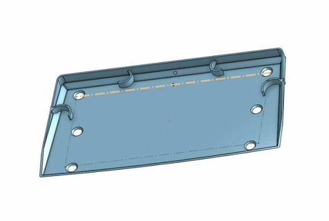 mg4 phone tray replacement 165 3d print model - Mito3D
