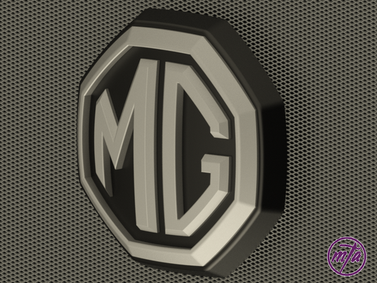 mg distintivo marca macchina britannico macchine marche 3d print model - Mito3D