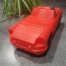 mgb Cabrio Lowpoly Gadget Wagen Cabriolet poly Dekor Miniatur Modell Auto Automobil 3d print model - Mito3D