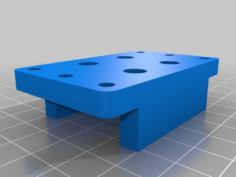 mgn12 mounting block titan 3D print model - Mito3D