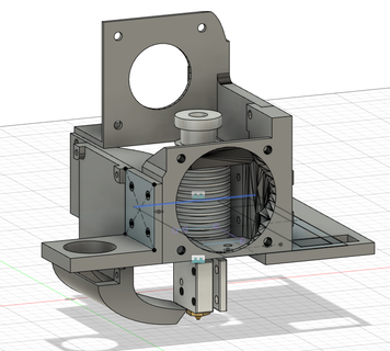 mgn9h bmg volcan v6 monter niveau capteur filet e10 e3dv6 e3d 3d imprimante accessoires 3d print model - Mito3D