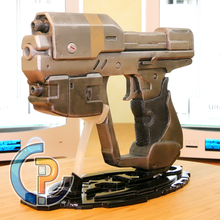 mh6 magnum gun halo 4 game cosplay prop weapon decoration easy print geek m6h 3d print model - Mito3D