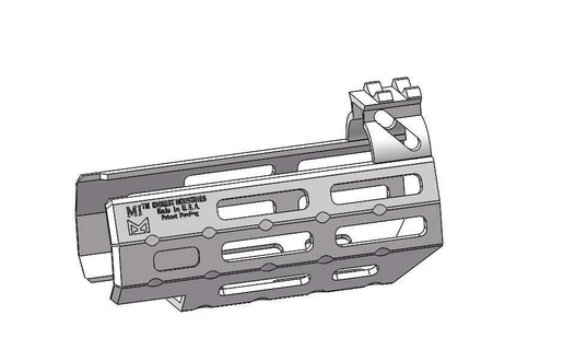 mi mlok 45in Lehui mpx gelball Lazer 3d print model - Mito3D