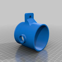 miata air filter adapter - afm delete automotive 3d print model - Mito3D