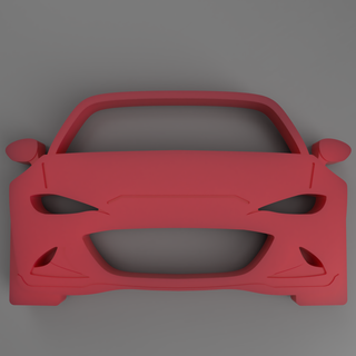 Miata llavero 3d print model - Mito3D